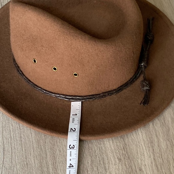 Eric Javits Wool Fedora Hat Brown Size One - Picture 11 of 15